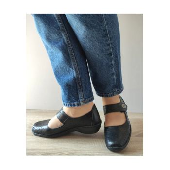 Pantofi Casual Perforati Dama  739904 Negri - Negru -