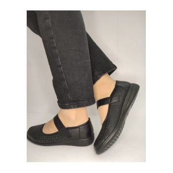 Pantofi Perforati Dama  60020A 01-N Negri - Negru -