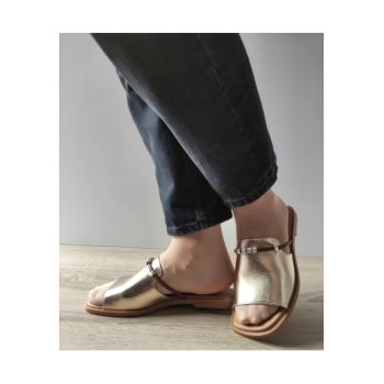 Saboti Casual Dama 460016F 12-N Aurii - Auriu - Saboti Casual Dama 460016F 12-N Aurii - Auriu -