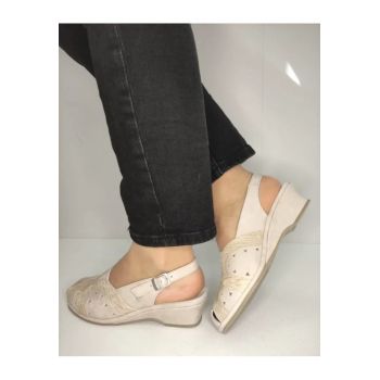 Sandale Casual Dama  0019Pt Roma 52-N Crem - Crem -