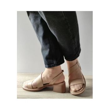 Sandale Casual Dama  054 Piko-8 Bej - Bej -