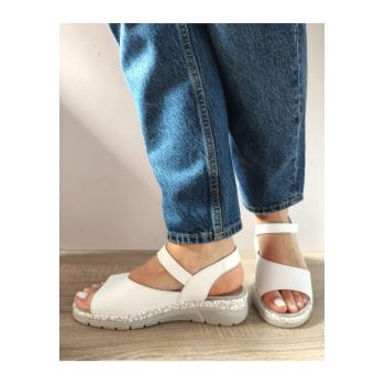 Sandale Casual Dama  12528Vt Mostar 13-N Albe - Alb -