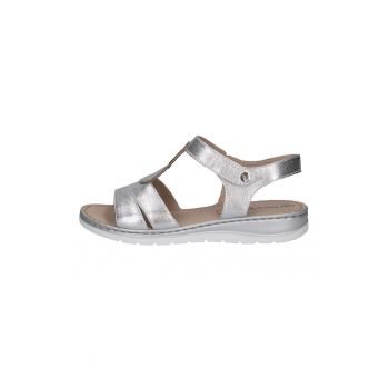 Sandale din piele cu inchidere velcro