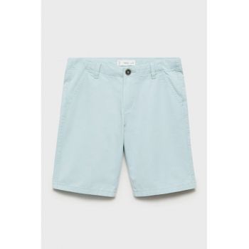 Bermude slim-fit din bumbac