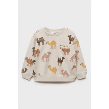 Bluza de trening cu buzunar cu refilet