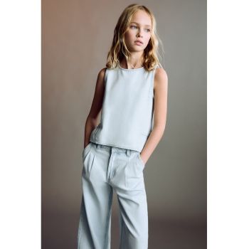 Bluza din denim - fara maneci