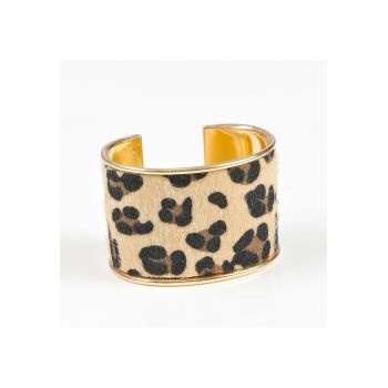 Bratara fixa cu model animal print -  Paris