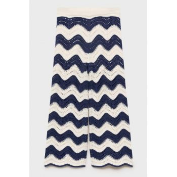 Pantaloni relaxed-fit din bumbac