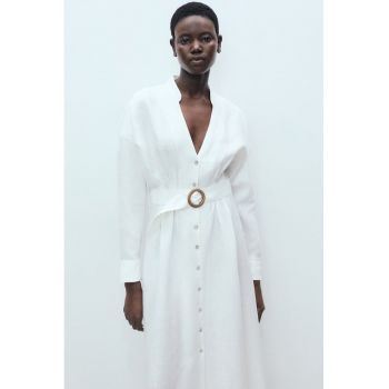Rochie-camasa midi de in