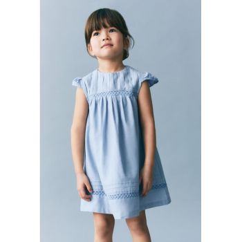 Rochie evazata din bumbac
