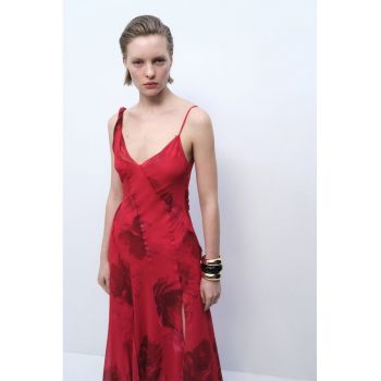 Rochie midi asimetrica