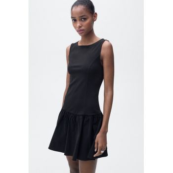 Rochie mini cu model uni