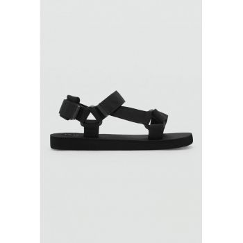 Sandale cu inchidere velcro si model uni