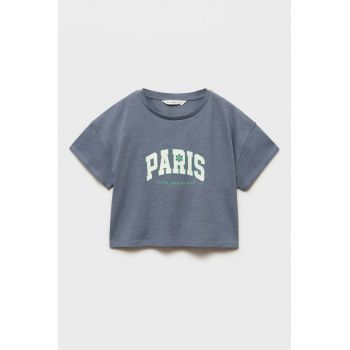 Tricou crop din bumbac