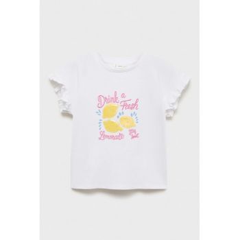 Tricou cu broderie si paiete