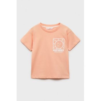 Tricou cu imprimeu grafic si text