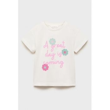 Tricou cu imprimeu si text