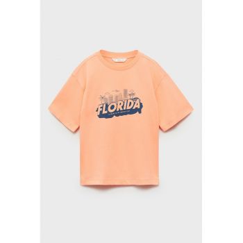 Tricou cu model tropical