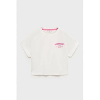 Tricou de bumbac cu text