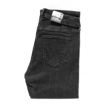 Blugi dama - Straight - 15817-85 - Bumbac - Lungi - Regular fit - Denim - W28-L32 US - Negru ieftini Blugi dama - Straight - 15817-85 - Bumbac - Lungi - Regular fit - Denim - W28-L32 US - Negru ieftini