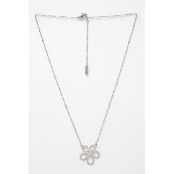 Colier cu talisman in forma de floare