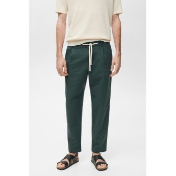Pantaloni chino slim fit de in si bumbac