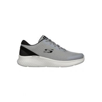 Pantofi sport cu amortizare si detalii peliculizate Skech-Lite Pro - Clear Rush