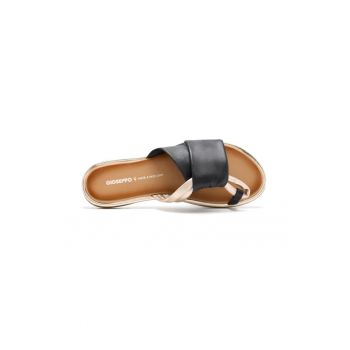 Papuci flip-flop din piele