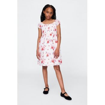 Rochie cu imprimeu floral
