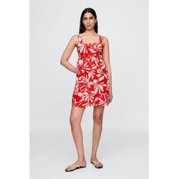 Rochie mini cu imprimeu floral