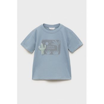 Tricou din bumbac cu imprimeu grafic