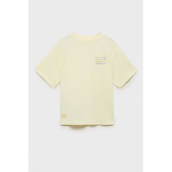 Tricou din bumbac cu imprimeu pe partea din spate
