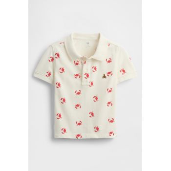 Tricou polo cu imprimeu