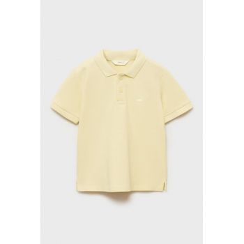 Tricou polo din bumbac pique