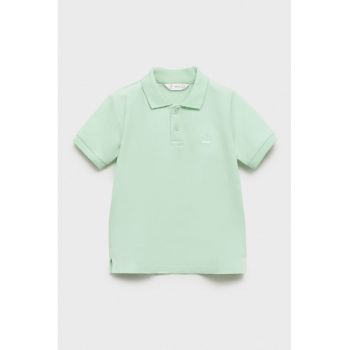 Tricou polo din bumbac pique