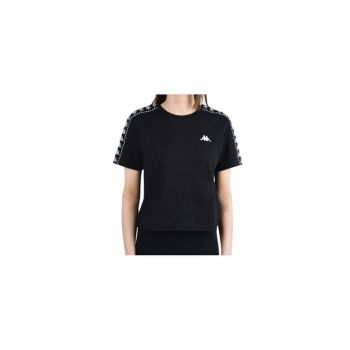 Tricou sport dama -  Bumbac - Negru - L