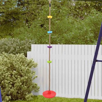 Franghie de escalada Gossi pentru copii cu scaun disc si platforme de 200 cm