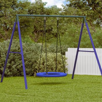Gossi leagan cu plasa albastru Ø 100 cm 100 kg fabricat din oxford