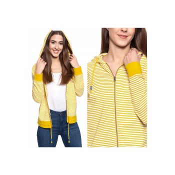 Hanorac Cu Fermoar -  Bridget H Stripe - Croi: Regular Fit - Inchidere: Fermoar - Compozitie Material: 100% Bumbac - Numar De Buzunare: 2 - S Intl - Multicolor