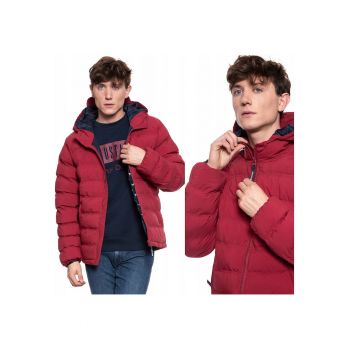 Jacheta De Iarna -  Daniel H Puffer - Culoare: Rosu - Material: 100% Poliester - Croi: Regular Fit - Numar De Buzunare: 3 - Xl Intl - Rosu