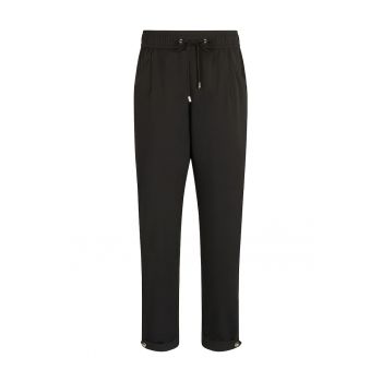 Pantaloni crop elastici
