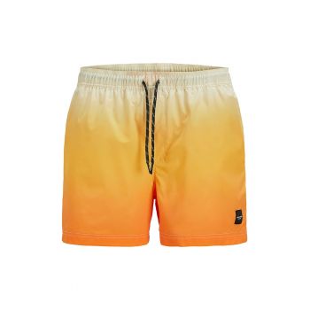 Pantaloni scurti de baie cu aspect in degrade