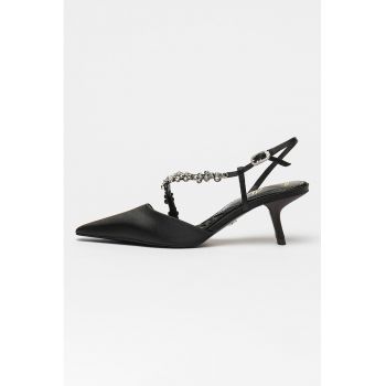 Pantofi slingback cu varf ascutit Bonnie