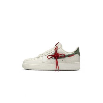 Pantofi sport -  Air Force 1 '07 - Piele naturala - Alb -