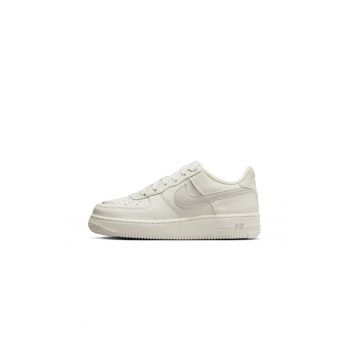 Pantofi sport -  Air Force 1 Gs Jds - Piele naturala - Alb -
