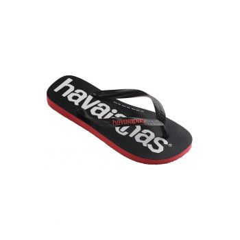 Papuci flip-flop cu logo Logomania 2