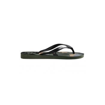 Papuci flip-flop cu model camuflaj Top