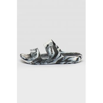 Papuci unisex cu model marmorat Classic