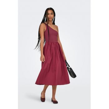 Rochie evazata din amestec de bumbac organic