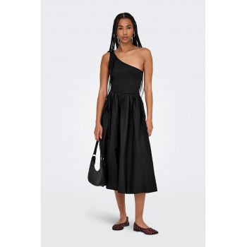 Rochie evazata din amestec de bumbac organic